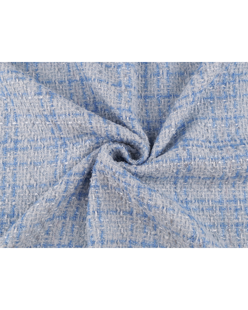 Kosztüm anyag fényes cérnával / tweed - 1 m | Mimib