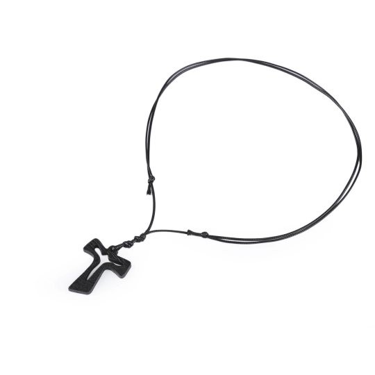 Fa kereszt madzagon - 1 db. | Mimib