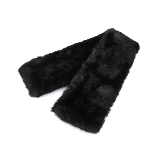 Szőrme sál 18x98 cm - 1 db. | Mimib