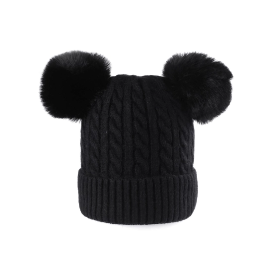 Emi Ross női / lány Pom Pom téli sapka - 1 db. | Mimib