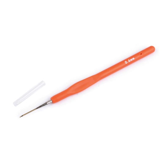 Horgolótű szilikonnyelű arany hegyű 0,5, 0,6, 0,8, 1, 1,25 - 1 db. | Mimib