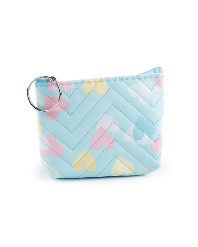 Malá peňaženka / kľúčenka srdce 10,5x8 cm - 1 ks | Mimib