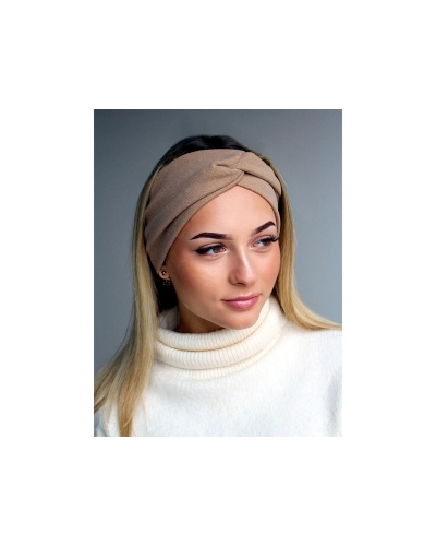 Dámska čelenka soft fleece prekrížená - 1 ks | Mimib