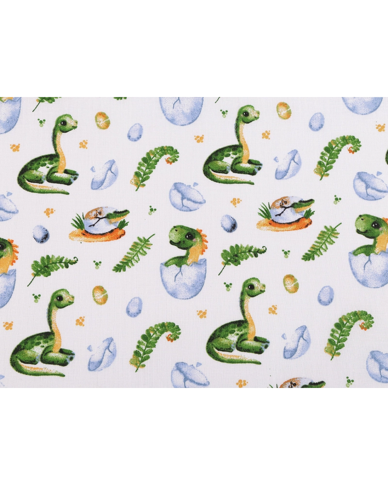 Bavlnená látka / plátno dinosaurus - 1 m | Mimib