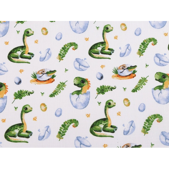 Bavlnená látka / plátno dinosaurus - 1 m | Mimib