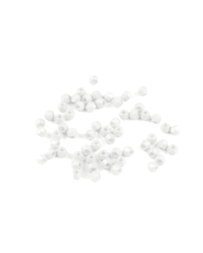 Sklenené korálky brúsené Ø4 mm - 5 g | Mimib