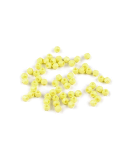 Sklenené korálky brúsené Ø4 mm - 5 g | Mimib