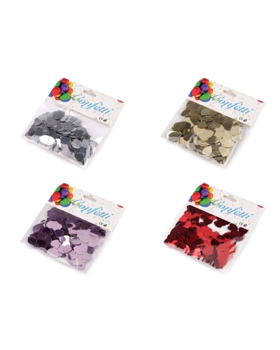 Konfety srdce - na párty, svadbu, oslavu - 1 sáčok | Mimib