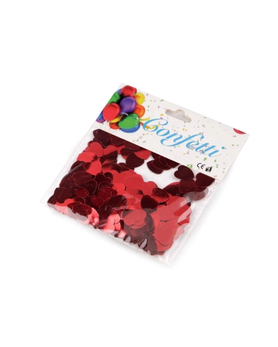 Konfety srdce - na párty, svadbu, oslavu - 1 sáčok | Mimib