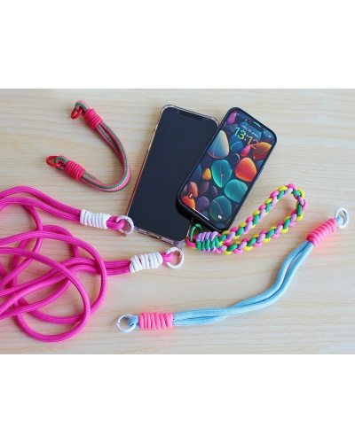 Univerzálna šnúra / kľúčenka s karabínami - 1 ks | Mimib