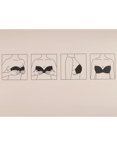 Nalepovacia push-up neviditeľná podprsenka - 1 ks | Mimib