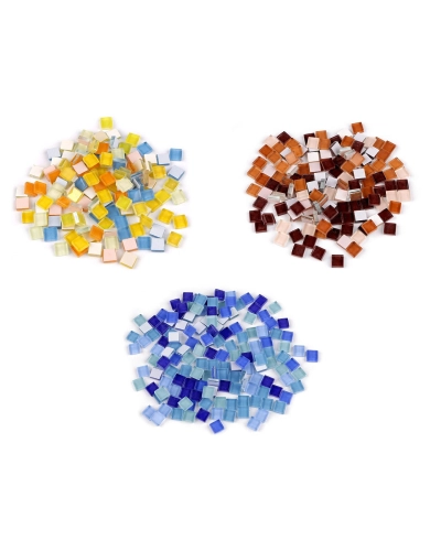 Mozaikové kamienky sklenené 500 g - 1 ks | Mimib