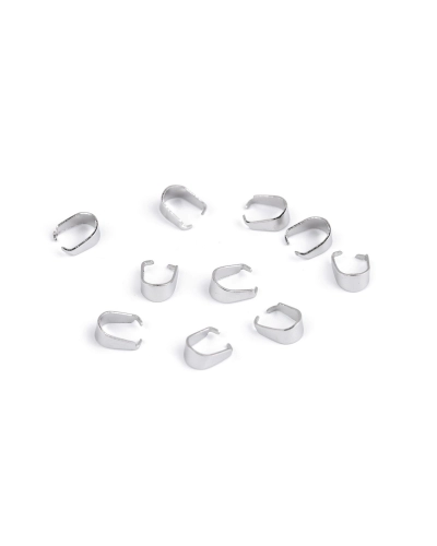 Šlupna z nerezovej ocele na výrobu šperkov - 10 ks | Mimib