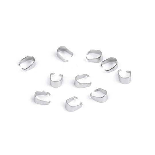 Šlupna z nerezovej ocele na výrobu šperkov - 10 ks | Mimib