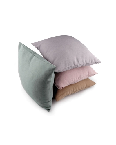 Obliečka na vankúš jednofarebná s jemným vzorom 45x45 cm - 2 ks | Mimib