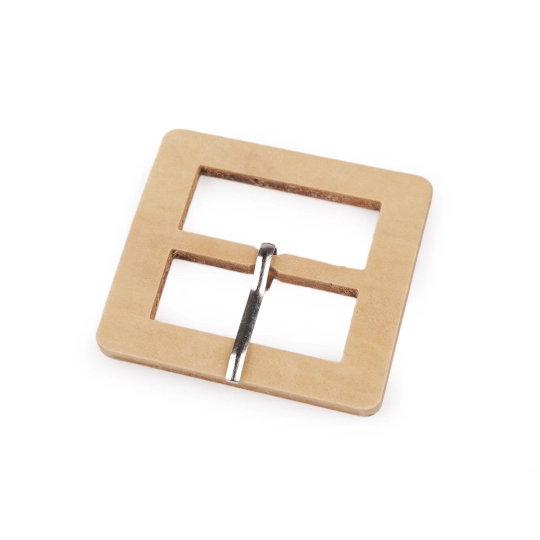 Drevená spona opasková na dozdobenie šírka 40 mm - 1 ks | Mimib