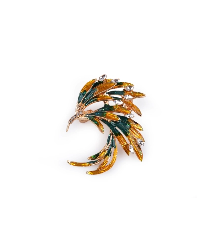 Brošňa s brúsenými kamienkami rajka - 1 ks | Mimib