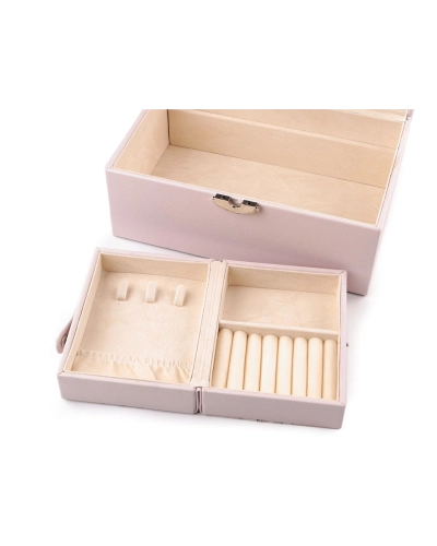 Šperkovnica 2 v 1 uzamykateľná - 1 ks | Mimib