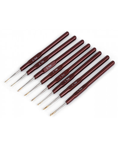 Horgolótű aranyhegyű 0,5 -1,9 - 1 db. | Mimib