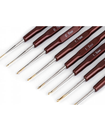 Horgolótű aranyhegyű 0,5 -1,9 - 1 db. | Mimib