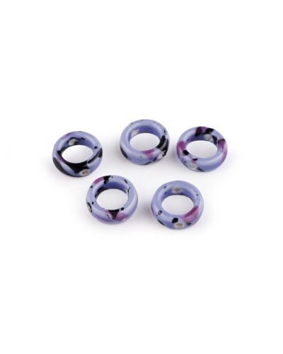 Porcelánové korálky / komponenty na výrobu ozdôb a príveskov - 5 ks | Mimib