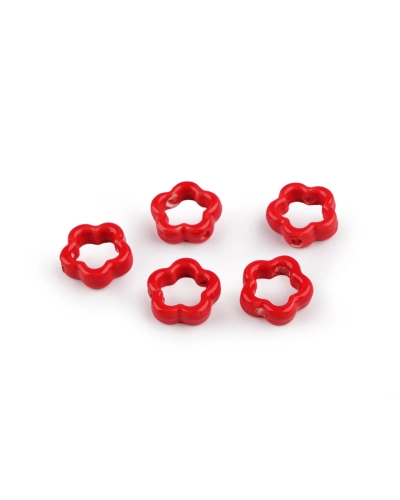 Porcelánové korálky / komponenty na výrobu ozdôb a príveskov - 5 ks | Mimib