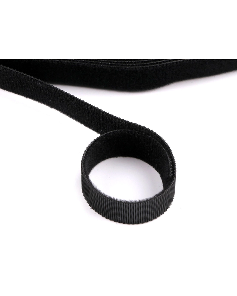 Nízkoprofilový suchý zips šírka 15 mm obojstranný, pre domácnosť a záhradu - 1 m | Mimib