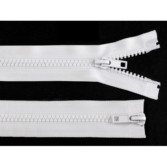 Csont cipzár 5 mm választható 2 futó / 90 cm kabátba | Mimib