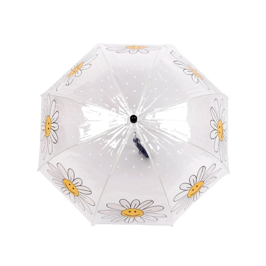 Dievčenský priehľadný dáždnik kvety - 1 ks | Mimib