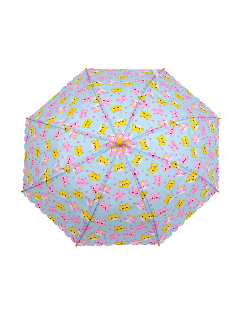 Detský vystreľovací dáždnik dúha, dino, raketa, mačka - 1 ks | Mimib