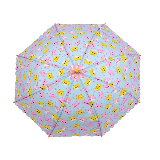 Detský vystreľovací dáždnik dúha, dino, raketa, mačka - 1 ks | Mimib