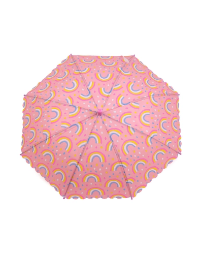 Detský vystreľovací dáždnik dúha, dino, raketa, mačka - 1 ks | Mimib