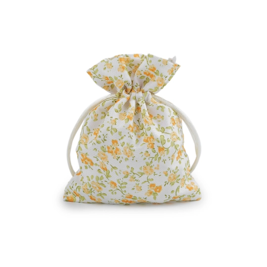 Darčekové vrecúško kvety 10x13 cm - 10 ks | Mimib