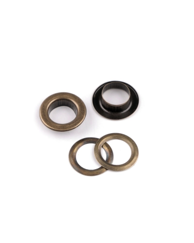 Priechodky s podložkou vnútorný Ø10 mm / vonkajší Ø16 mm - 50 pár | Mimib