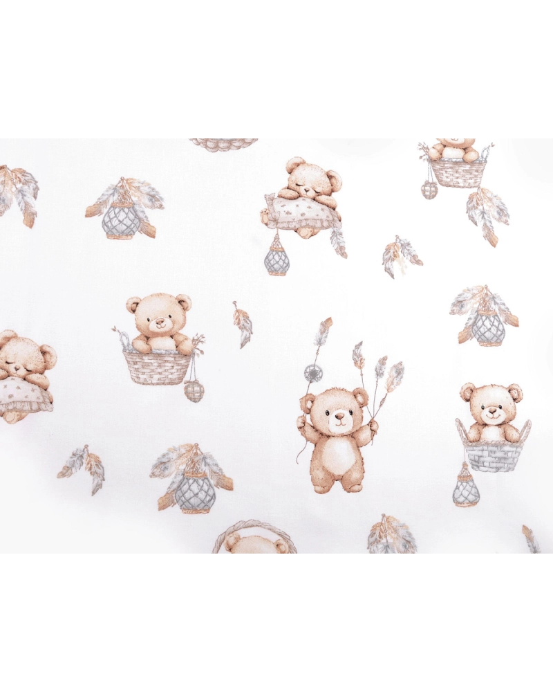 Bavlnená látka / plátno medvedík - 1 m | Mimib