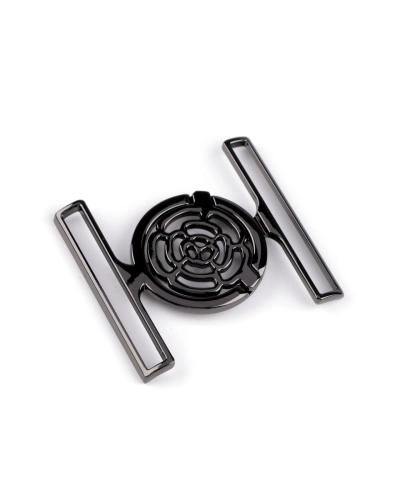 Kovové zapínanie / spona šírka prievlaku 50 mm - 1 pár | Mimib