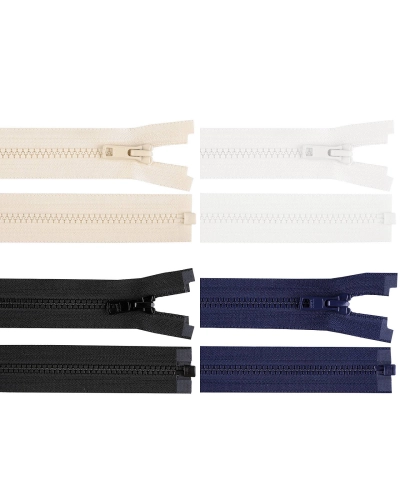 Kostený zips YKK No 5 dĺžka 90 cm bundový - 1 ks | Mimib