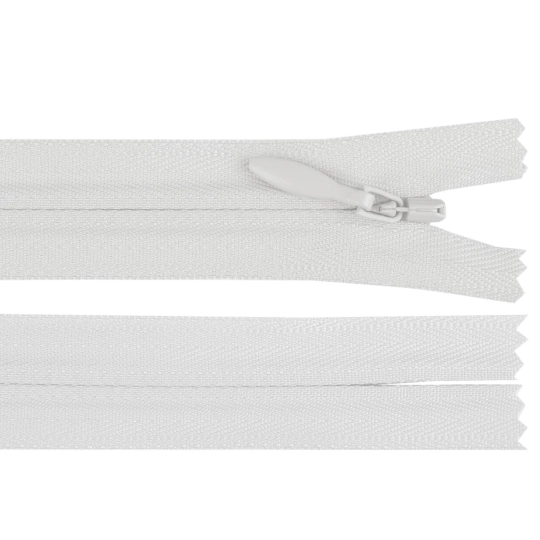 Špirálový zips skrytý YKK No 3 dĺžka 50 cm - 1 ks | Mimib