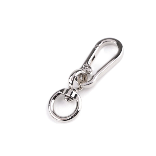 Kovová karabína s obrtlíkom prievlak 13 mm - 1 ks | Mimib