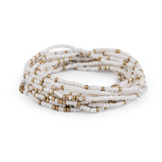 Pružné náramky z rokajlu sada 12 ks - 1 sada | Mimib