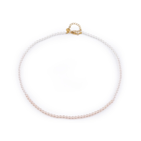 Perlový náhrdelník kombinácia farieb - 1 ks | Mimib