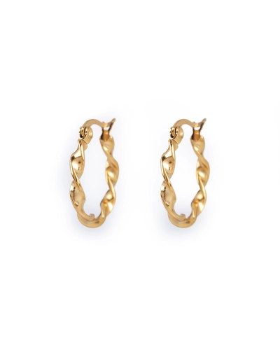 Náušnice z nerezovej ocele kruhy - 1 pár | Mimib