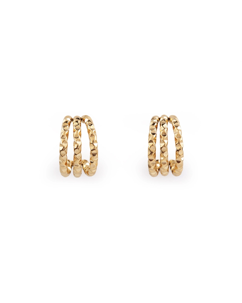 Náušice z nerezovej ocele krúžky - 1 pár | Mimib