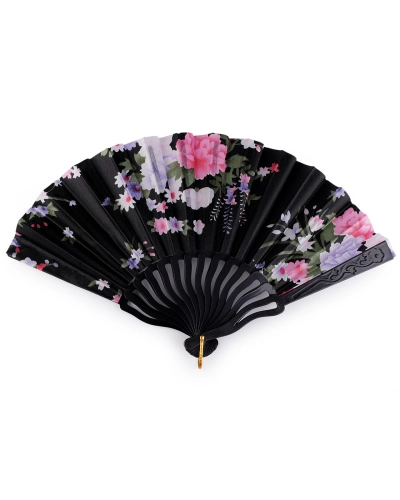 Vejár textilný kvety - 1 ks | Mimib