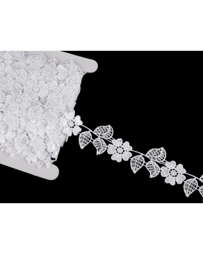 Vzdušná čipka / vsadka šírka 35 mm - 13.5 m | Mimib