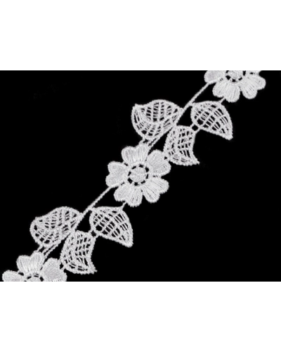 Vzdušná čipka / vsadka šírka 35 mm - 13.5 m | Mimib