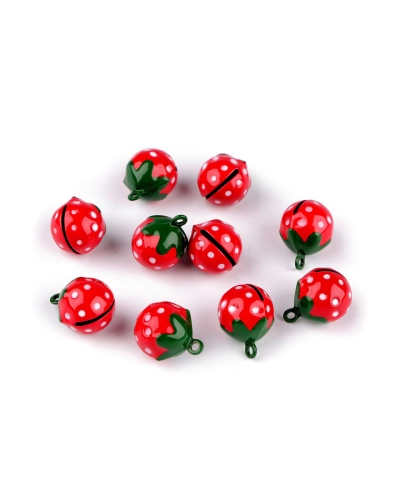 Rolničky jahoda Ø17 mm - 2 ks | Mimib