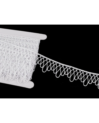 Vzdušná čipka šírka 30 mm minimalistická - 13.5 m | Mimib