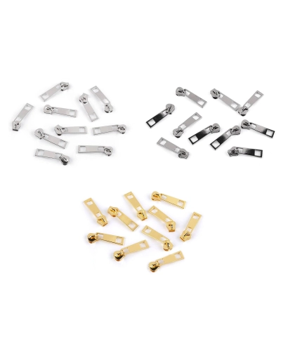 Jazdec ku kovovým zipsom No 5 - 10 ks | Mimib