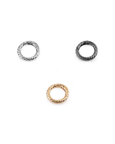 Karabína guľatá ozdobná Ø20 mm - 1 ks | Mimib